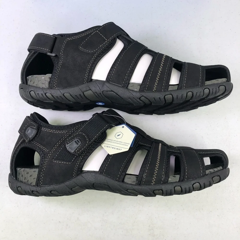 NUNN Bush RioBravo Black Strap Sandal Shoes